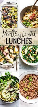 Healthy Light Lunch Recipes With Seasonal Vegetables Fresh Fish And Healthy Greens Means These Recipe Healthy Light Lunches Light Lunch Recipes Lunch Recipes