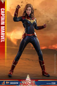 Who was the first dc superhero? Captain Marvel Movie Captain Marvel 1 6 Scale Movie Masterpiece Hot Toys Action Figure Movie Mania