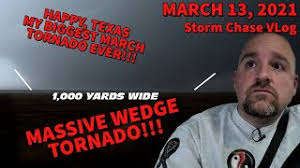 The divernon tornado intercept in its entirety. 2021 03 13 Tx Ok Reports Stormtrack