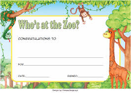 Certificate templates for the holiday season free all text can be edited and you can also add a pany logo christmas clipart and additional text such as pany name expiration date holiday greetings etc. Free Zoo Certificate Template 2nd Design Certificate Templates Gift Certificate Template Template Free