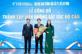 Viện Đường sắt tốc độ cao đầu tiên ở Việt Nam vừa được thành lập