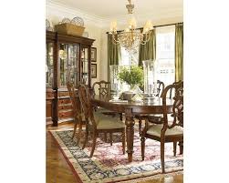 Vintage thomasville french country carved living room arm lounge chair. Thomasville Furniture Fredericksburg Mahogany Oval Dining Table Set 43 Davisqualityfurniture