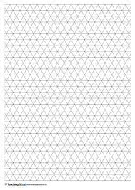 Triangle Grid Paper Isometric Graph Paper Grid Paper Isometric Grid