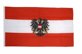 6.589 salzburg (s / sbg.) 5: Flagge Osterreich Mit Adler