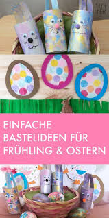 Basteln Mit Kindern Fur Fruhling Ostern In 2020 Ostern Basteln Mit Kindern Basteln Fruhling Kinder Basteln Mit Kindern