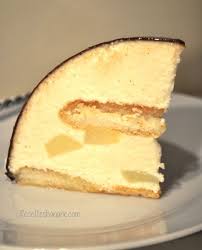 Dome Bavarois Poire Mascarpone Glacage Chocolat Poire Au Chocolat Glacage Miroir Chocolat Gateau Au Poire
