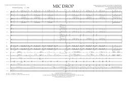 Written for intermediate or intermediate advanced players, includes digital sheet music to print instantly. Tom Wallace Mic Drop Full Score Sheet Music Pdf Notes Chords Hip Hop Score Marching Band Download Printable Sku 378561