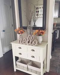 White Beadboard Console Table In Kitchen Kirkland S Home Decor Decor Home