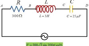 1 diberikan sebuah gambar rangkaian listrik arus bolak balik yang terdiri sebuah resistor r. Catatan Teori Fisika Dasar Contoh Soal Arus Bolak Balik Pada Rangkaian Rlc Seri Dan Pembahasannya