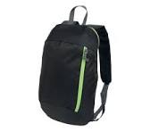 Zaino Nero In Poliestere 600D Personalizzabile Con 2 Tasche E Cerniere  Colorate
