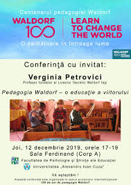 Laboratoare şi cabinete de psihologie organizate de către agenţi economici de stat sau privaţi, spitale, clinici medicale de stat sau private, şcoli, licee şi facultăţi. ConferinÅ£Äƒ Pedagogia Waldorf O EducaÅ£ie A Viitorului Universitatea Alexandru Ioan Cuza Din Iasi