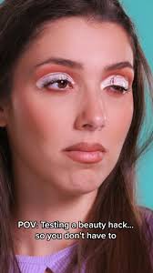 Testing the viral beauty trick 👀