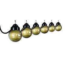 Polymer Products 6 Light Outdoor Black And Etched Bronze String Light Set 1632 77404 Pre The Home Depot