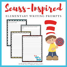 Seuss' birthday on march 2nd with lots of fun dr seuss activities! Free Printable Elementary Dr Seuss Writing Prompts
