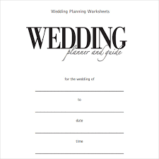 Maybe you would like to learn more about one of these? Free 26 Wedding Planner Samples In Ms Word Psd Pages