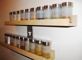 30 Amazing Kitchen Cabinets Hanging From Ceiling For Your Beautiful Kitchen Wall Mounted Spice Rack Wall Spice Rack Wooden Spice Rack