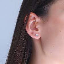 14KT White Gold deals Round Diamond