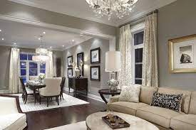 Une Salle A Manger Comme Celle Ci Beige Living Rooms Living Room Grey Light Grey Walls