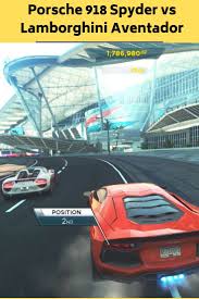 Need For Speed Most Wanted 2012 Beating Porsche 918 Spyder With Lamborghini Aventador Hd Gameplay Need Fo Porsche 918 Lamborghini Aventador Spyder