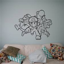Game decor specializes in board game, table top strategy, educational children's games, table top game accessories and paint for plaster and foam terrain. Wxduuz Super Mario Luigi Wall Decal Video Game Vinyl Sticker Playroom Home Decor Wall Sticker Home Decor Cartoon B184 Leather Bag