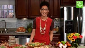 Mushroom falafel gyro and lemony green beans. Carla Hall Shares Thanksgiving Turkey Tips Oakland County Moms