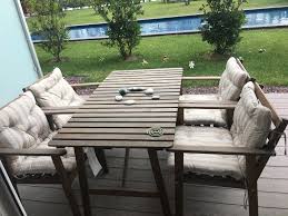 Ikea Az Kullanilmis Bahce Masasi Takimi Modelleri Ve Fiyati Dekopasaj