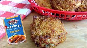 Whether you're reheating pizza or feeding a family an air fryer can be a handy convenience. Air Fryer Chicken Thighs Louisiana Air Fryer Seasoned Coating Mix Youtube