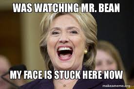 Image result for mr bean and clinton
