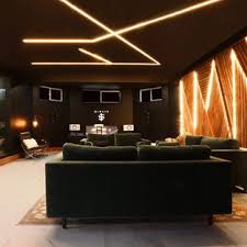 Darling definition with bookshelves and rugs 75 Beautiful Home Office With Black Walls Pictures Ideas July 2021 Houzz