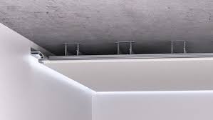Lunox Shadow Gap Profile Light Coves For Indirect Ceiling Lighting Illuminazione Soffitto Design Del Soffitto Moderno Design Del Soffitto