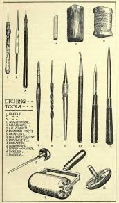 Etching Tools On Parade Etching Tool Linocut Tools Etching