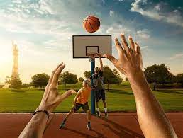 Perspective Photography Basketball Perspective Photos Person Photography Perspective Photography