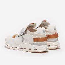 On Cloudnova White Pearl Trainers Mens Shoes