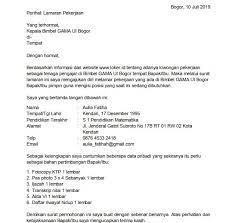 Cv adalah rekam jejak kehidupan seseorang dari berbagai sisi. Download 6 Contoh Surat Lamaran Kerja Guru Bimbel Doc Pdf