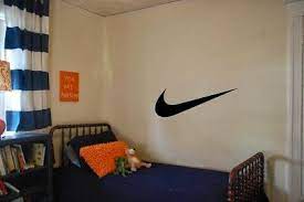 S106 34 Large Nike Swoosh Black Matte Vinyl Wall Decal Car Truck Ebay In 2021 Vinyl Wall Decals Boys Bedroom Decor Bedroom Decor