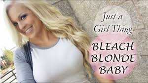 My Hair Color Routine Bleach Blonde Baby Youtube