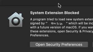 System Extension Blocked Mac Fix Youtube