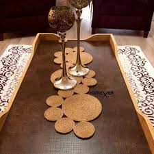 Christmas Table Runner Rope Table Runner Tablecloth Merida Etsy In 2020 Rustic Table Runners Rope Decor Table Runners