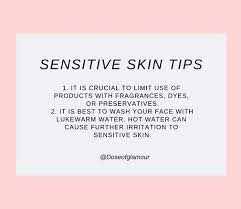 Sensitive Skin Tips Always Use Lukewarm Water When Washing Your Face Sensitiveskin Skincare Skin Facts Mary Kay Skin Care Beauty Skin Quotes