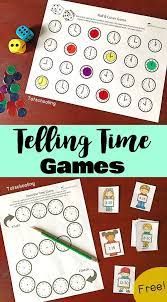 Telling Time Games For Kids Time Games For Kids Telling Time Games Learning Games For Kids