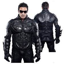 Batman Dark Knight Rises Leather Jacket Replica Jackets Leather Gauntlet Batman