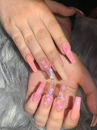 Ur Fav Nail Tech Kaynailedit On Twitter Acrylicnailsnatural Pink Acrylic Nails Cute Acrylic Nails Pink Nails