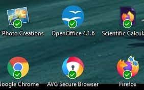 What Are Those White On Green Check Marks Which Appeared On My Icons Windows 10 Forums