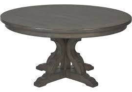 Westbrook Gray Round Dining Table 499 9 60diameter X 30h Find Affordable Dining Tables For Your Home T Dining Table Grey Round Dining Table Dining Room Sets