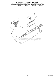 We also have installation guides, diagrams and manuals to help you along the way! Kitchenaid Dishwasher Undercounter Kuds03ftss3 Ereplacementparts Com