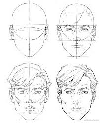 Here's a simple way to place the features accurately when drawing a head. How To Draw A Face 25 Step By Step Drawings And Video Tutorials