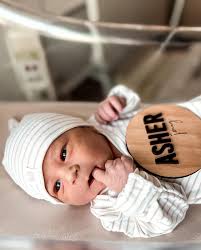 Welcome to the world Asher Jay Newton 🖤 He joined our family at 7:28pm