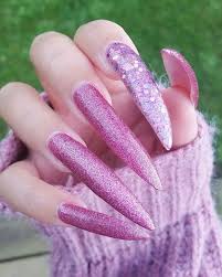 Black & green ombre nail design. 55 Alluring Glitter Nail Art Design Perfect For Every Occasion Collagecab