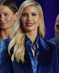 Ivanka Trump during the victory speech delivered by President elect  @realdonaldtrump 🇮🇳💙