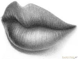 I used doms (zoom ultimate dark) pencil in this drawing. How To Draw Lips From The 3 4 View Rapidfireart
